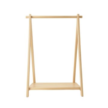 Meadow Bridge Empty Garment Rack - Beige
