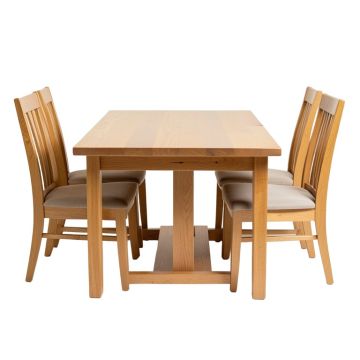 Donegal 3 - Piece Counter Height Drop Leaf Solid Oak Dining Set
