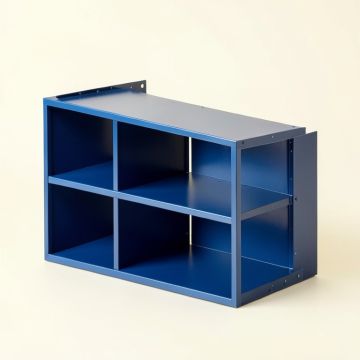 Spruce Dell Desktop Shelving Unit - Blue (synthetic illustration; no displayed measurements)