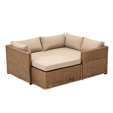 River Brook 126 '' Wide Reversible Patio Sectional With Cushions