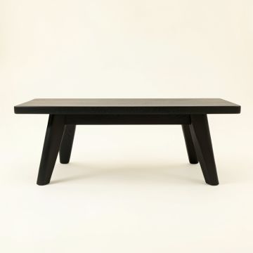 Brook Crest Indoor Bench - Black (synthetic illustration; no displayed measurements)