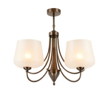 Annuziata 3 - Light Shaded Drum Chandelier