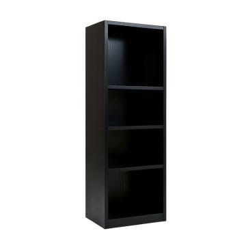 Laurel Edge Narrow Cubby Tower - Black