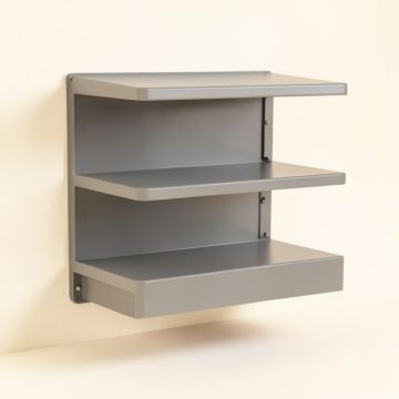 Williamsburg Metal Wall Shelf (synthetic illustration; no displayed measurements)