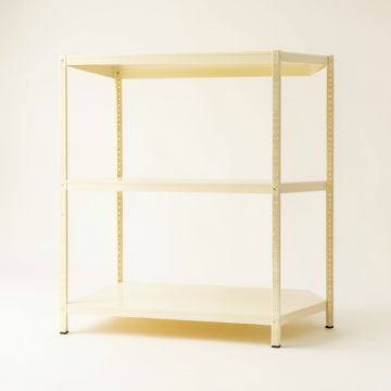 Fern Falls Desktop Shelving Unit - Cream (synthetic illustration; no displayed measurements)