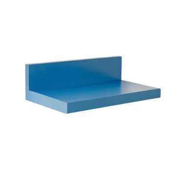 Fern Bend Wall-Mounted Cat Perch - Blue
