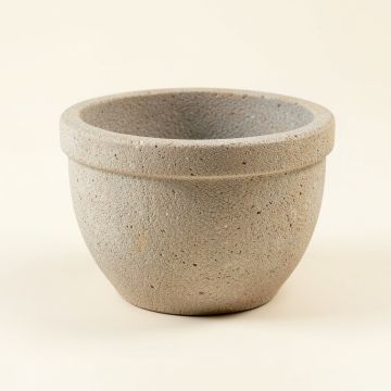 Low Zen Bowl Cast Stone Pot Planter (synthetic illustration; no displayed measurements)