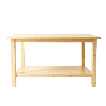 Shore Canyon Empty Workshop Workbench - Ivory