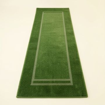 Glen Bend Narrow Runner Rug - Green (synthetic illustration; no displayed measurements)
