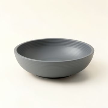 Cedar Bridge Dining Bowl - Gray (synthetic illustration; no displayed measurements)