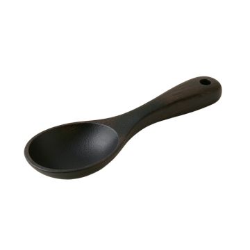 Meadow Arc Cooking Spoon - Black
