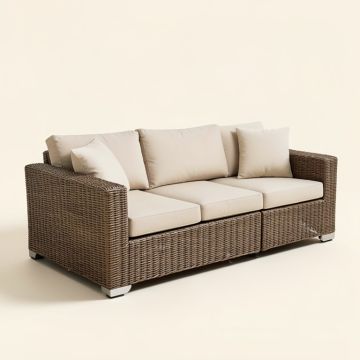Aliza 4 Piece Rattan Sofa Seating Group With Cushions (synthetic illustration; no displayed measurements)