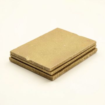 Gold Rush 6 '' X 24 '' Slate Stacked Stone Tile (synthetic illustration; no displayed measurements)