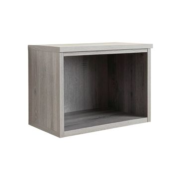 Dawn Bend Wall-Mounted Shelf - Gray