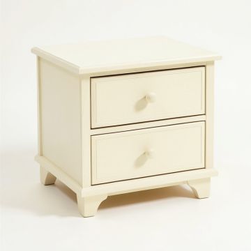 Harbor Bend Nightstand - Cream (synthetic illustration; no displayed measurements)
