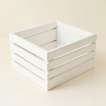 Rowan Branch Empty Furniture-Style Litter Enclosure - White (synthetic illustration; no displayed measurements)