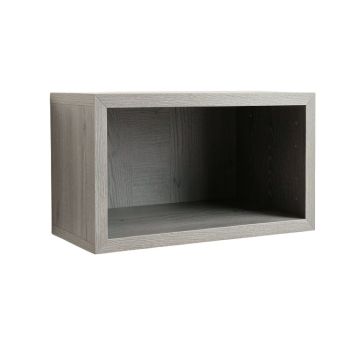 Wren Arc Wall-Mounted Shelf - Gray