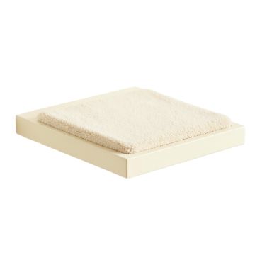 Hill Falls Wall-Mounted Cat Perch - Cream (synthetic illustration; no displayed measurements)