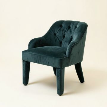 Emmielou Tufted Velvet Side Chair (synthetic illustration; no displayed measurements)