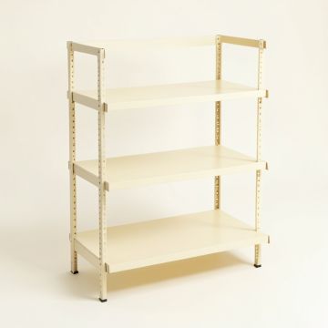 Rowan Branch Empty Seed-Starting Shelving Unit Without Lights - Cream (synthetic illustration; no displayed measurements)