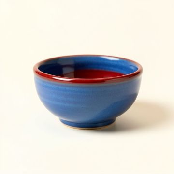 Polish Pottery Sugar Bowl (synthetic illustration; no displayed measurements)