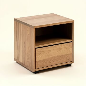 Ahkai End Table With Storage (synthetic illustration; no displayed measurements)