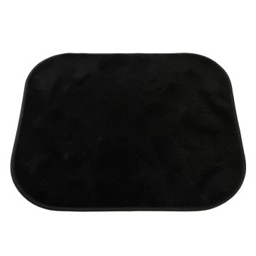 Glen Bend Bath Mat - Black (synthetic illustration; no displayed measurements)