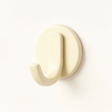 Lake Canyon Wall-Mounted Robe Hook - Cream (synthetic illustration; no displayed measurements)