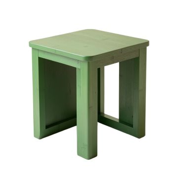 Hill Edge Side Table - Green (synthetic illustration; no displayed measurements)