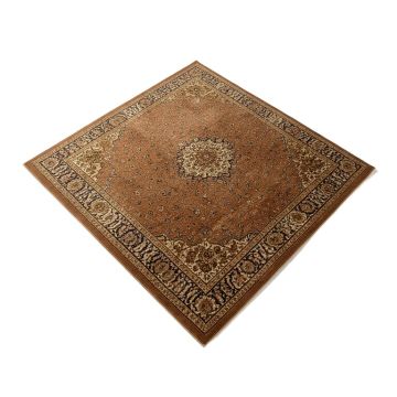 Ackermanville Oriental Brown Area Rug