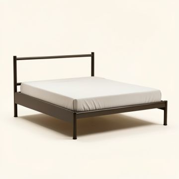 Ozzie Queen Canopy Bed (synthetic illustration; no displayed measurements)