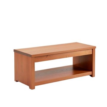 Clay Crest Indoor Bench - Terracotta