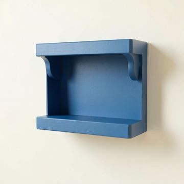 Laurel Canyon Wall-Mounted Entryway Organizer Shelf - Blue (synthetic illustration; no displayed measurements)