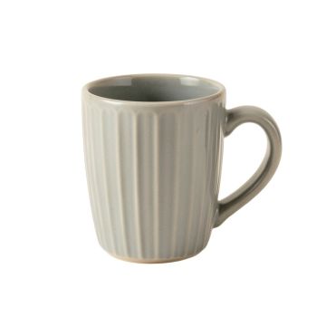 Cliff Bend Ceramic Mug - Gray