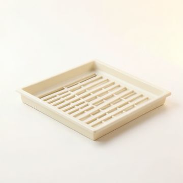 Hill Falls Empty Under-Desk Cable Tray - Ivory (synthetic illustration; no displayed measurements)