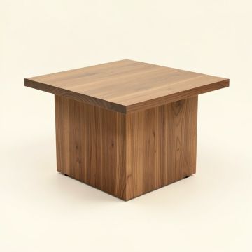 Slice Solid Wood Block Coffee Table (synthetic illustration; no displayed measurements)