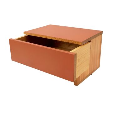 Shore Falls Under-Desk Drawer Unit - Terracotta