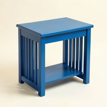 Slate Branch Small Writing Desk - Blue (synthetic illustration; no displayed measurements)