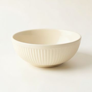 Maple Branch Dining Bowl - Ivory (synthetic illustration; no displayed measurements)