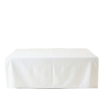 River Brook Flat Bed Sheet - White