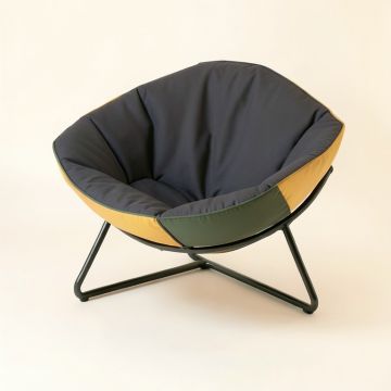 Beyond 27.17 '' Wide Cotton Papasan Chair (synthetic illustration; no displayed measurements)
