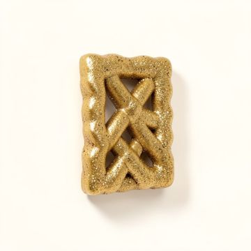 Glitter Pretzel Bar Sign Wall Décor (synthetic illustration; no displayed measurements)