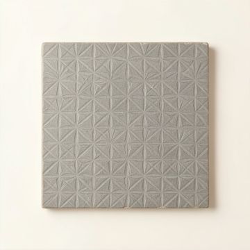 Pine Crest Uninstalled Square Decorative Tile - Gray (synthetic illustration; no displayed measurements)