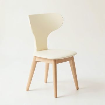 Hill Branch Dining Chair - Cream (synthetic illustration; no displayed measurements)