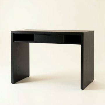 Flint Falls Writing Desk - Black (synthetic illustration; no displayed measurements)