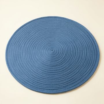 Briar Branch Round Area Rug - Blue (synthetic illustration; no displayed measurements)