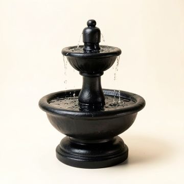 Resin Rainfall Fountain With Light (synthetic illustration; no displayed measurements)