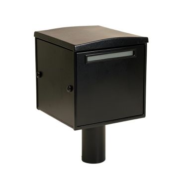 Street Safe Rear Access Locking Post Mounted Mailbox