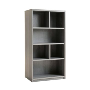 Reed Bend Freestanding Bookcase - Gray (synthetic illustration; no displayed measurements)