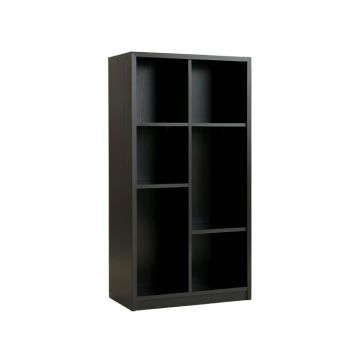 Olive Falls Freestanding Bookcase - Black